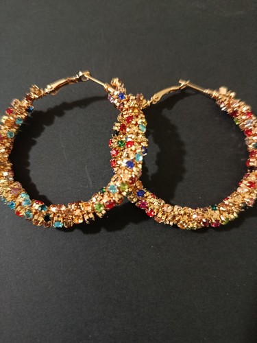 Pendientes aros multicolor - aros,
