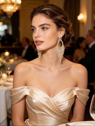 Orecchini eleganti pendenti - eleganti,