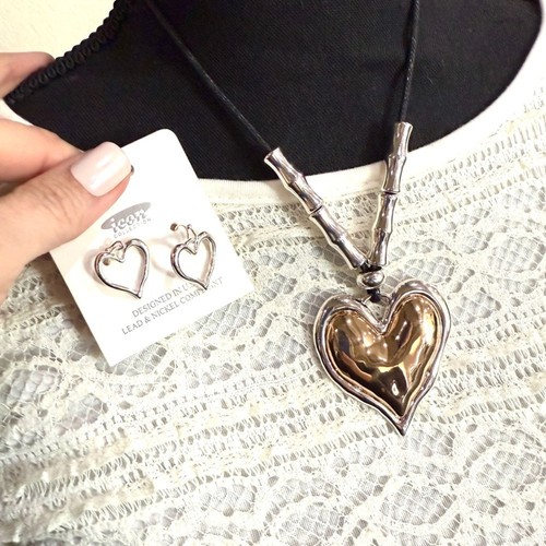 Set collana orecchini - set,
