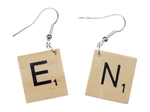 Orecchini iniziali lettere - iniziali,