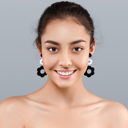 Orecchini estetici multicolore - orecchini,