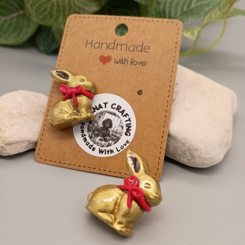 Orecchini bunny gold - orecchini, –