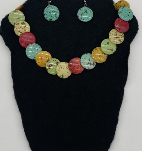 Set orecchini collana con - set,
