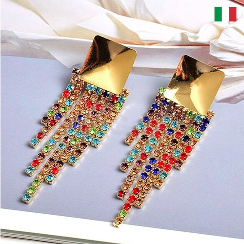 Orecchini pendenti strass - pendenti,
