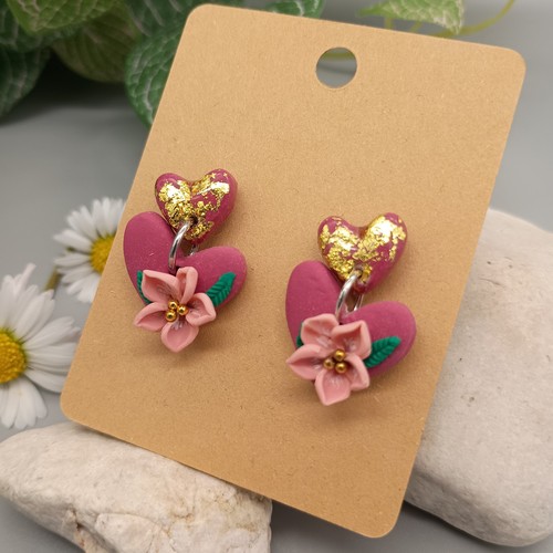 Orecchini double heart - 💖,
