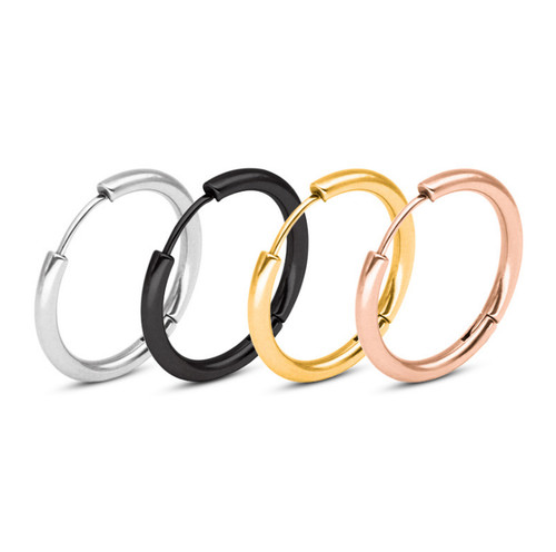 Orecchini huggie uomo donna - orecchini,