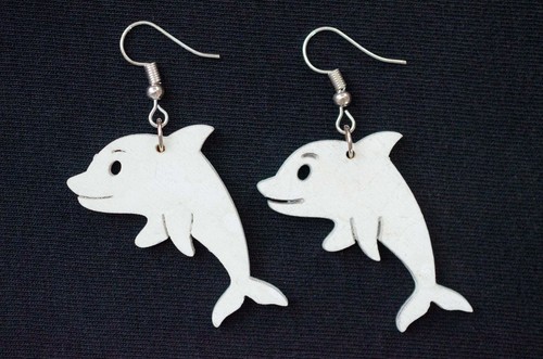 Delfino orecchini miniblings - delfino,