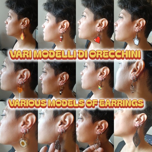 Orecchini simpatici - orecchini,